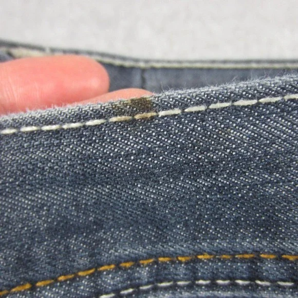 VINTAGE Southpole Jeans Mens 36 Blue Baggy Skater Hip Hop‎ Yellow Tab Y2K 90s